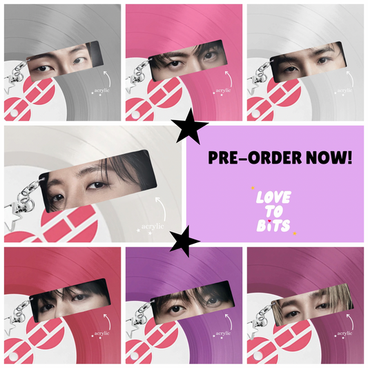 BTS EYES Acrylic Keychain [pick a member]