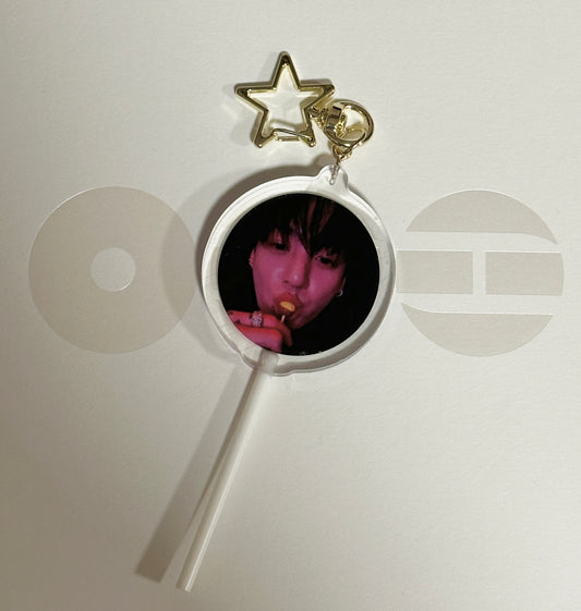 Jungkook lollipop acrylic keychain